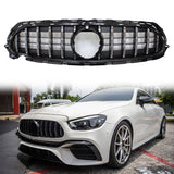 2021-2023 Mercedes-Benz W213 E Class GT Style Front Bumper Hood Grille