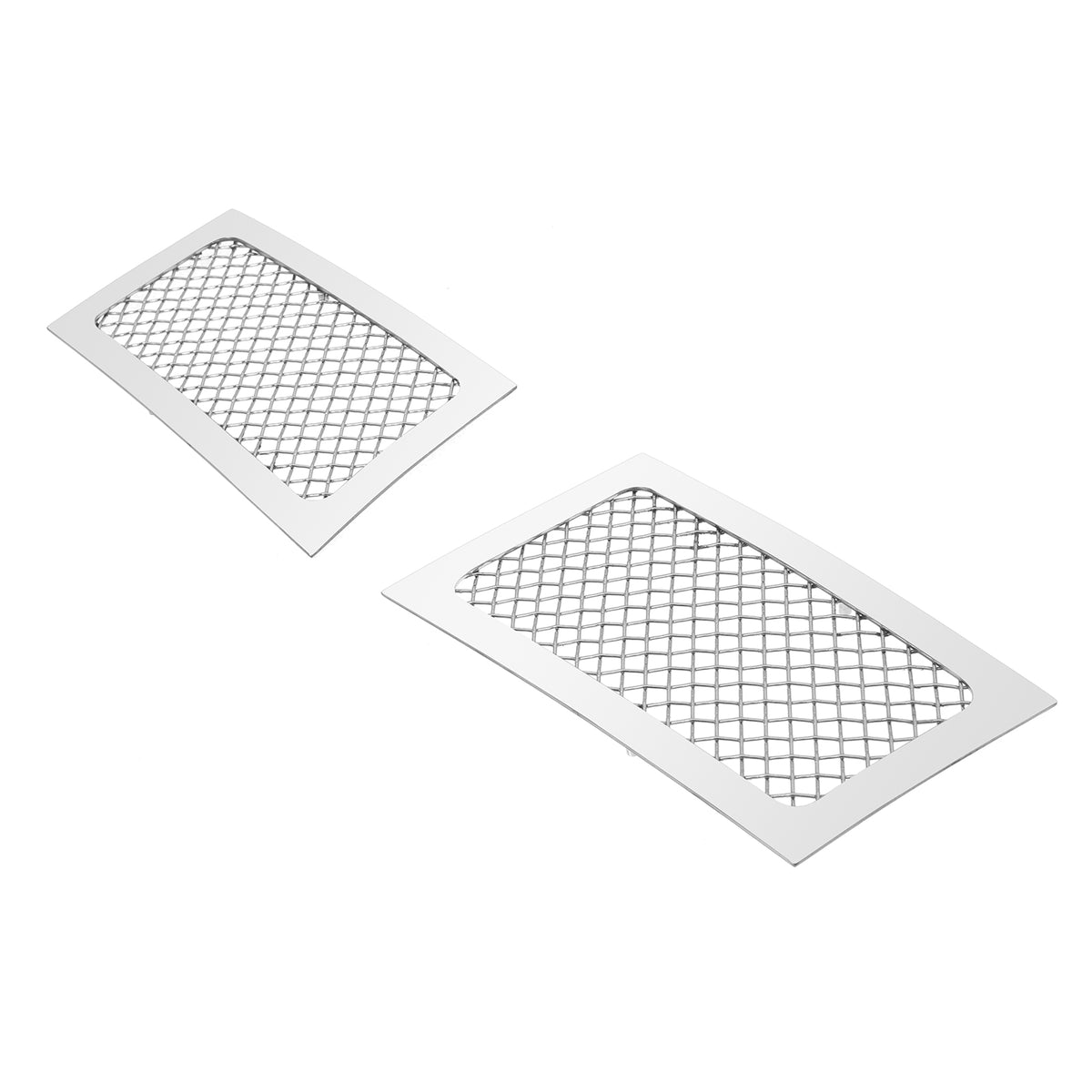 Stainless Steel Tow Hook Mesh Grille 2007-2014 Cadillac Escalade Not Fit ESV Platinum And Hybrid Models Without Tow hook GR01GFD82T