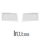 Stainless Steel Tow Hook Mesh Grille 2007-2014 Cadillac Escalade Not Fit ESV Platinum And Hybrid Models Without Tow hook GR01GFD82T