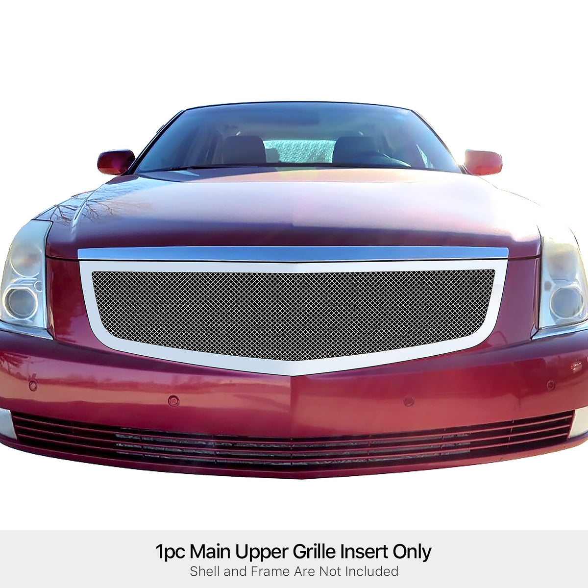 Stainless Steel Main Upper Mesh Grille 2006-2011 Cadillac DTS GR01GFG61T
