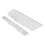 Stainless Steel Main Upper + Lower Bumper Mesh Grille 2008-2013 Cadillac CTS (Not For CTS-V, Not for Models with Adaptive Cruise Control)/2011-2014 Cadillac CTS Coupe (Not For CTS-V Coupe, Not for Models with Adaptive Cruise Control) GR01GGG68T