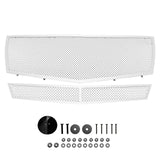 Stainless Steel Main Upper + Lower Bumper Mesh Grille 2008-2013 Cadillac CTS (Not For CTS-V, Not for Models with Adaptive Cruise Control)/2011-2014 Cadillac CTS Coupe (Not For CTS-V Coupe, Not for Models with Adaptive Cruise Control) GR01GGG68T