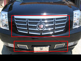 Stainless Steel Main Upper + Tow Hook Mesh Grille 2007-2014 Cadillac Escalade Not Fit ESV/ Platinum/Hybrid Models Without Tow hook GR01GGH25T