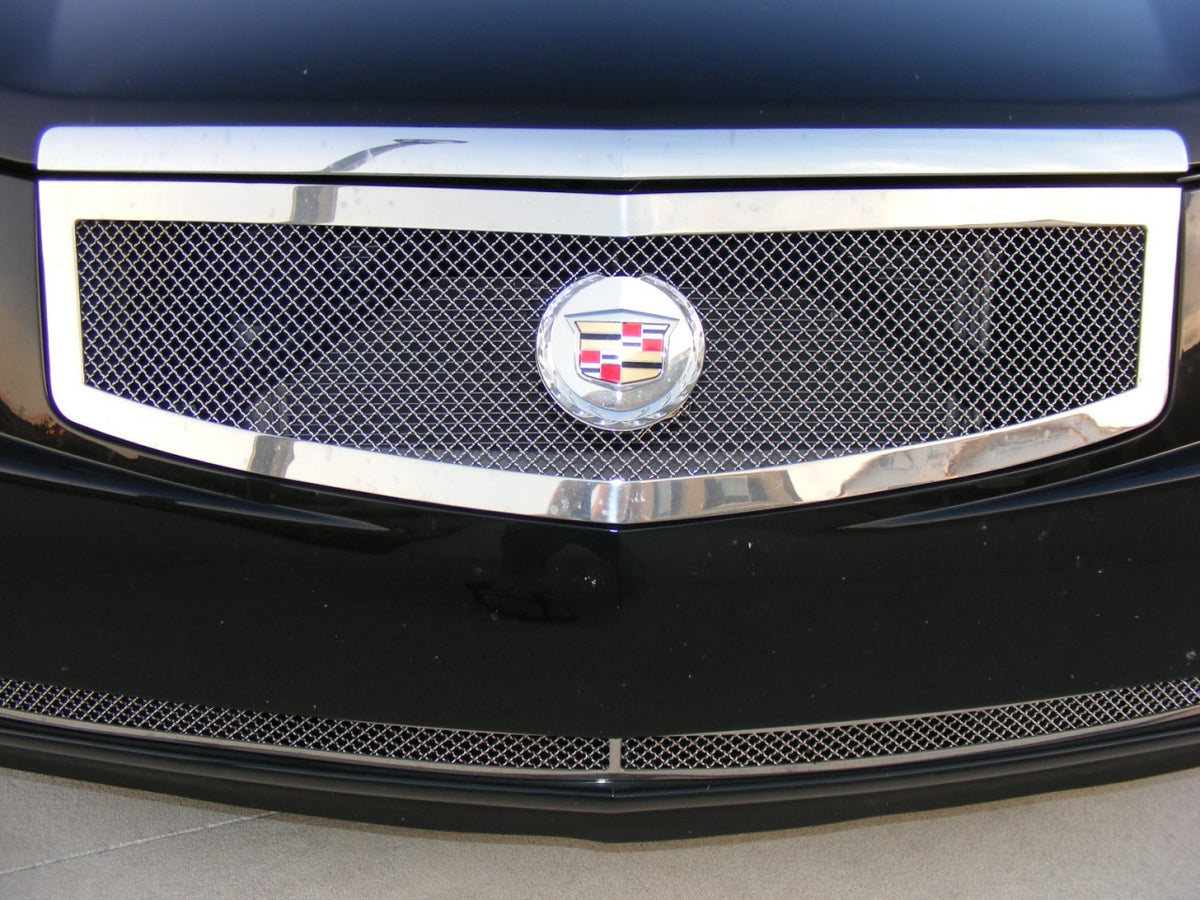 Stainless Steel Main Upper + Lower Bumper Mesh Grille 2003-2007 Cadillac CTS GR01GGI22T