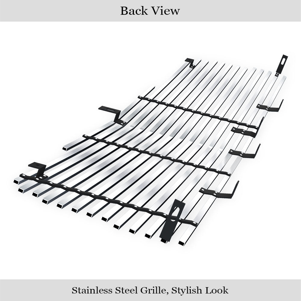 Stainless Steel Main Upper Stainless Steel Billet Grille 2002-2006 Cadillac Escalade /2002-2006 Cadillac Escalade EXT /2002-2006 Cadillac Escalade ESV GR01HEC66C
