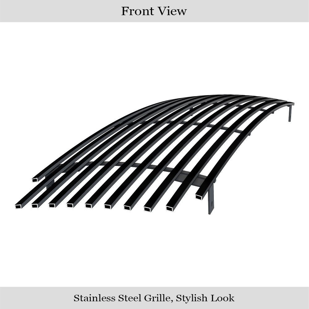 Stainless Steel Main Upper Black Stainless Steel Billet Grille 1999-2001 Cadillac Escalade GR01HEC67J