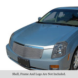 Stainless Steel Main Upper Stainless Steel Billet Grille 2003-2007 Cadillac CTS GR01HEC68C
