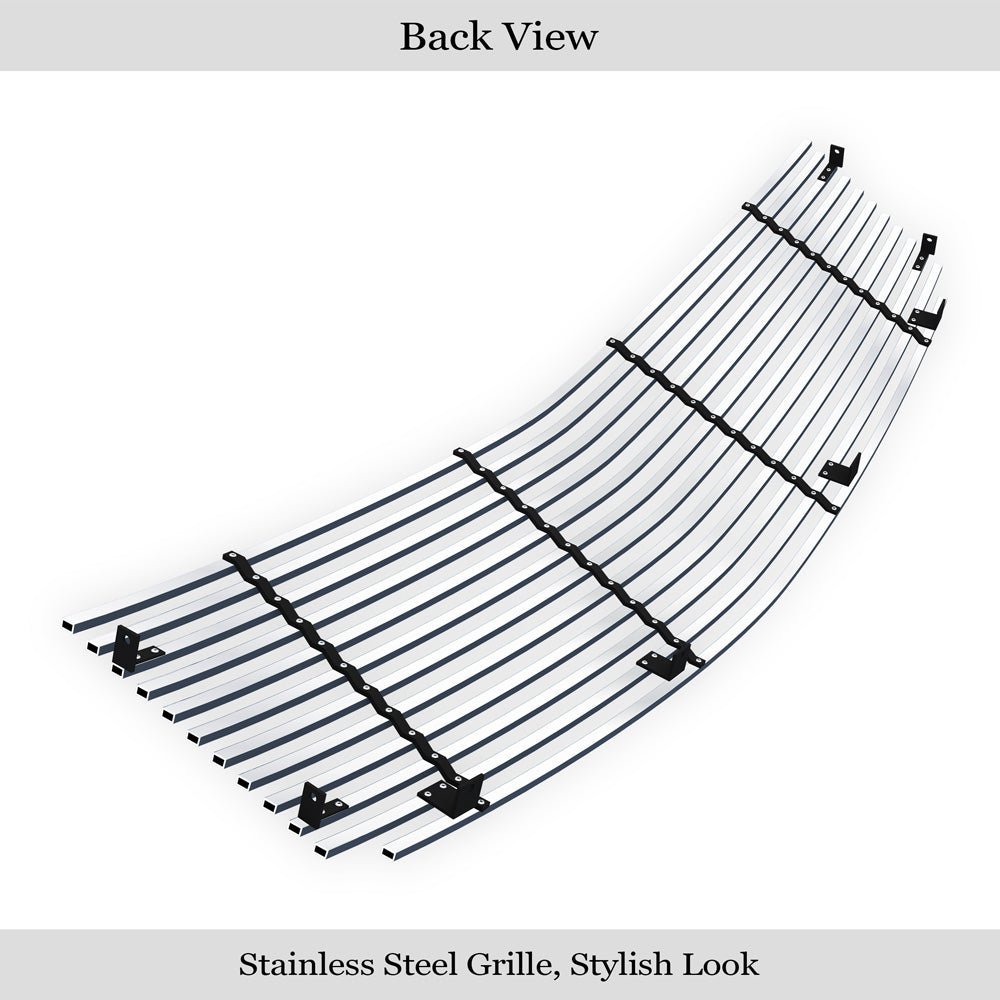 Stainless Steel Main Upper Stainless Steel Billet Grille 2003-2007 Cadillac CTS GR01HEC68C