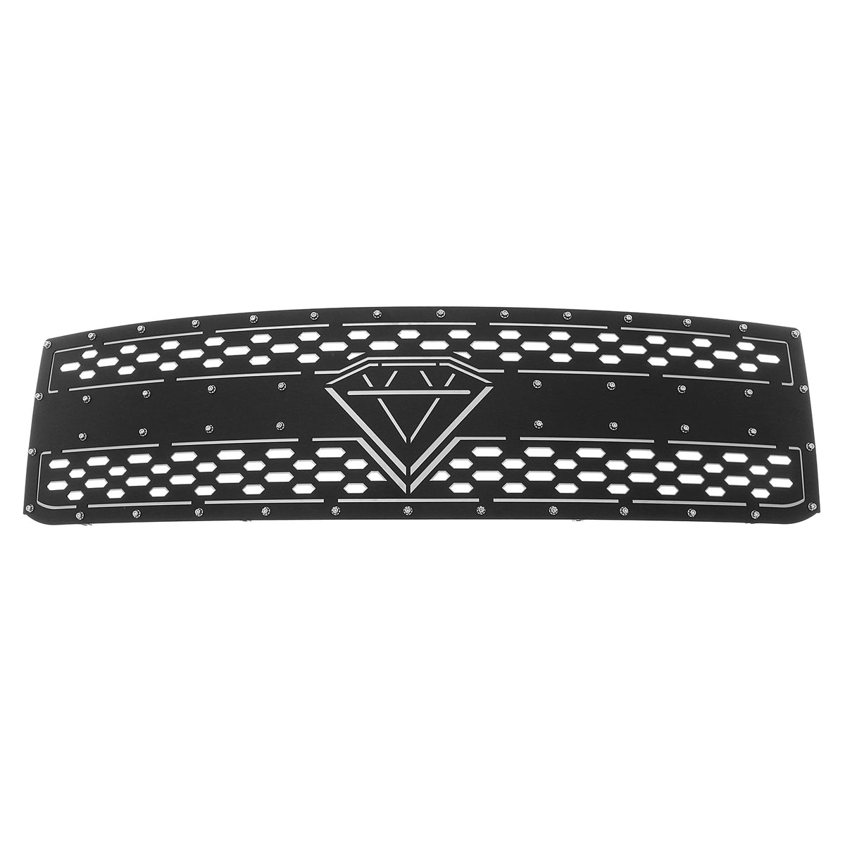 Stainless Steel Main Upper Sheet Grille 2015-2019 Chevy Silverado 2500 HD /2015-2019 Chevy Silverado 3500 HD GR03DFC33D