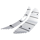 Stainless Steel Main Upper Stainless Steel Billet Grille 2018-2021 Chevy Equinox Only Fits Bar Style OE Grille GR03FEA98S