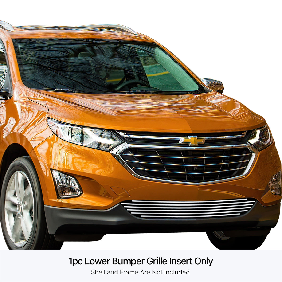 Stainless Steel Lower Bumper Stainless Steel Billet Grille 2018-2021 Chevy Equinox GR03FEB00S