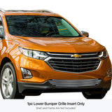 Stainless Steel Lower Bumper Stainless Steel Billet Grille 2018-2021 Chevy Equinox GR03FEB00S
