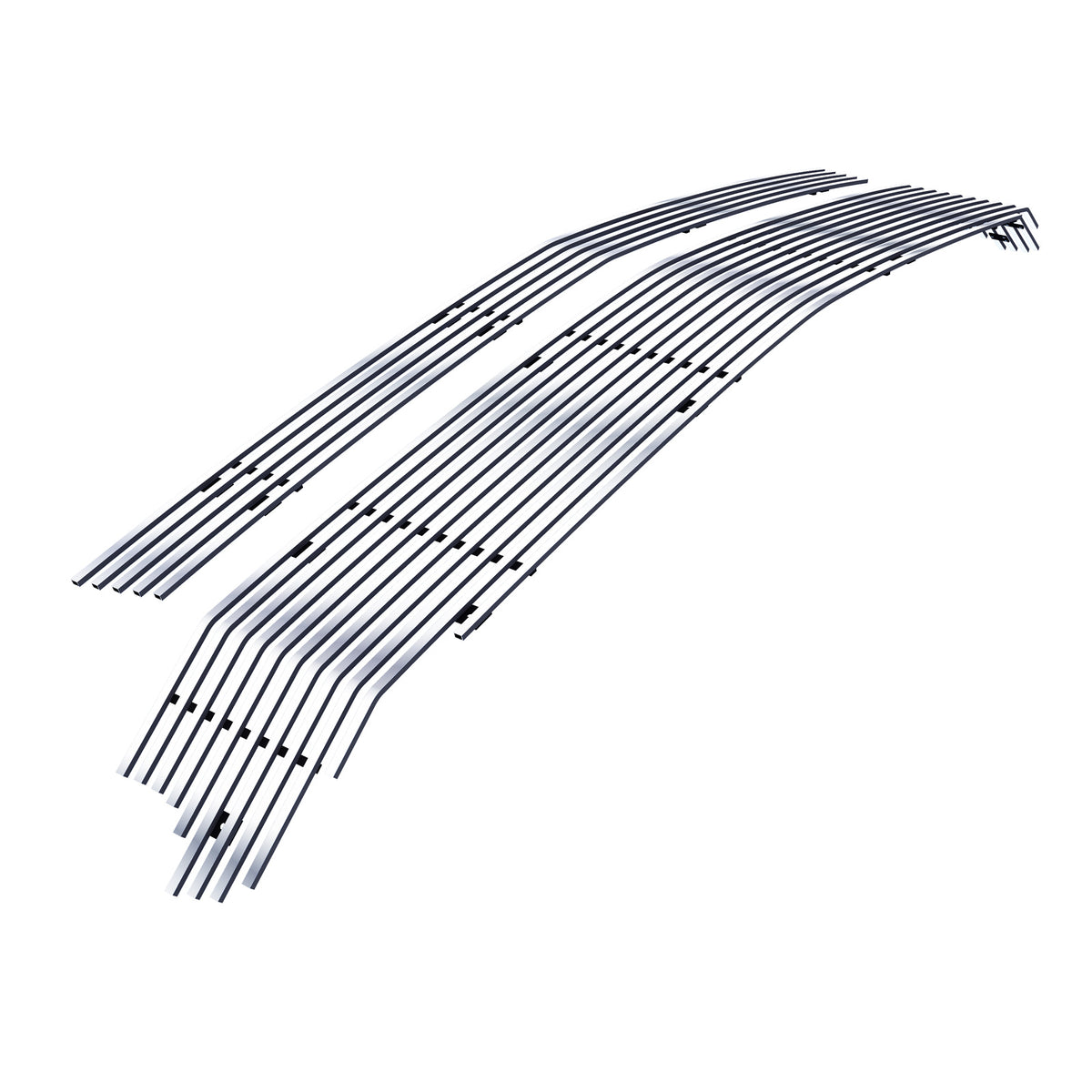 Stainless Steel Main Upper Stainless Steel Billet Grille 2021-2024 Chevy Tahoe LS & Z71 GR03FEB77S