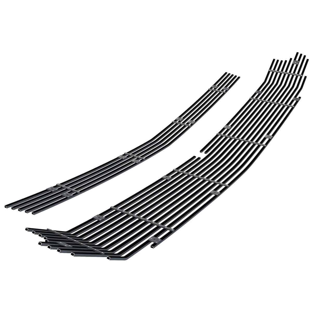 Stainless Steel Main Upper Black Stainless Steel Billet Grille 2021-2024 Chevy Tahoe LT & Premier & RST GR03FEB79J