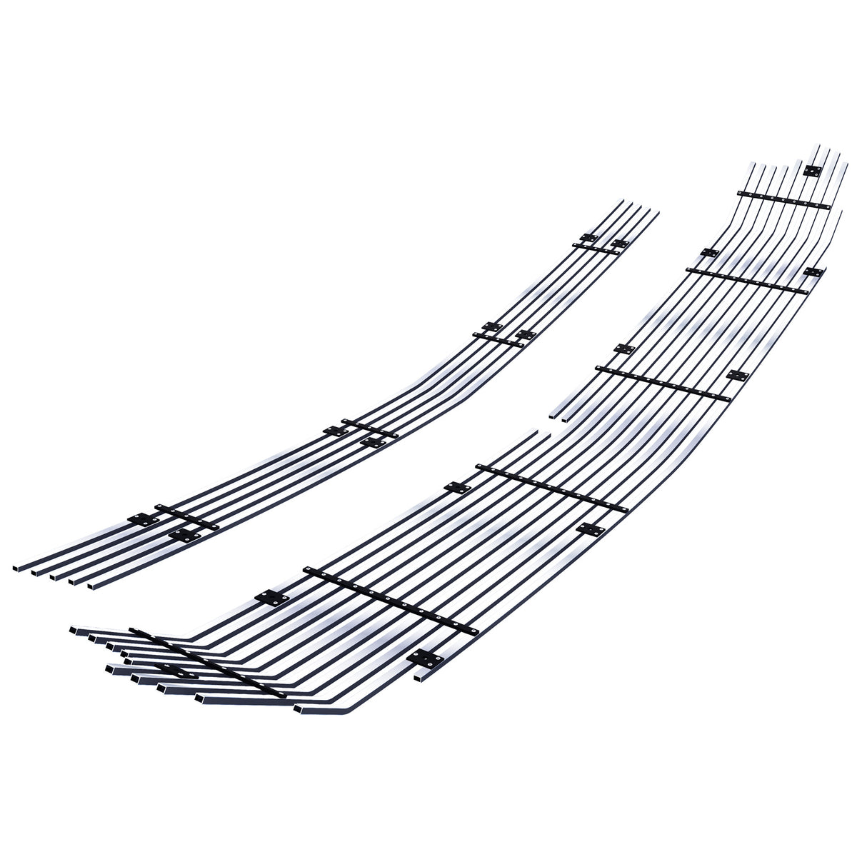 Stainless Steel Main Upper Stainless Steel Billet Grille 2021-2024 Chevy Tahoe LT & Premier & RST GR03FEB79S