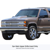 Stainless Steel Main Upper Stainless Steel Billet Grille 1994-1999 Chevy Blazer Not For S-10/1994-1999 Chevy C/K Pickup Not For C2500 Single Light/1994-1999 Chevy Suburban /1994-1999 Chevy Tahoe GR03FEG06S