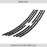 Stainless Steel Main Upper Black Stainless Steel Billet Grille 1994-1997 Chevy S-10 /1994-1997 Chevy S-10 Blazer Fit 2 Door Only GR03FEG16J