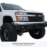 Stainless Steel Main Upper Black Stainless Steel Billet Grille 2004-2012 Chevy Colorado Not For Extreme GR03FEG47J