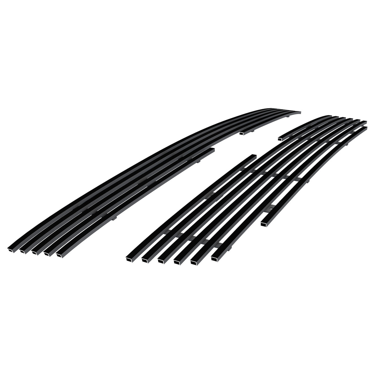 Stainless Steel Main Upper Black Stainless Steel Billet Grille 2004-2012 Chevy Colorado Not For Extreme GR03FEG47J