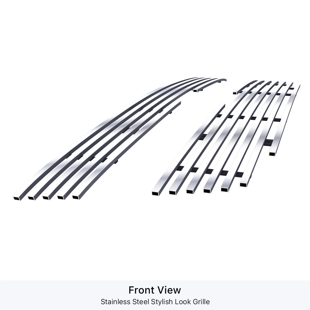 Stainless Steel Main Upper Stainless Steel Billet Grille 2004-2012 Chevy Colorado Not For Extreme GR03FEG47S