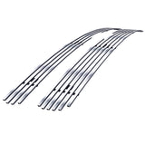 Stainless Steel Main Upper Stainless Steel Billet Grille 2007-2013 Chevy Silverado 1500 (only for Models with logo height exceeding center bar) GR03FEG66S