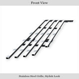 Stainless Steel Lower Bumper Stainless Steel Billet Grille 2013 Chevy Malibu GR03FEI44S