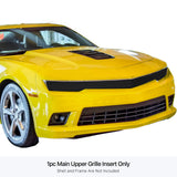 Stainless Steel Main Upper Black Stainless Steel Billet Grille 2014-2015 Chevy Camaro SS With RS Package Phantom Style/2014-2015 Chevy Camaro LS With RS Package Phantom Style/2014-2015 Chevy Camaro LT With RS Package Phantom Style GR03FEI96J