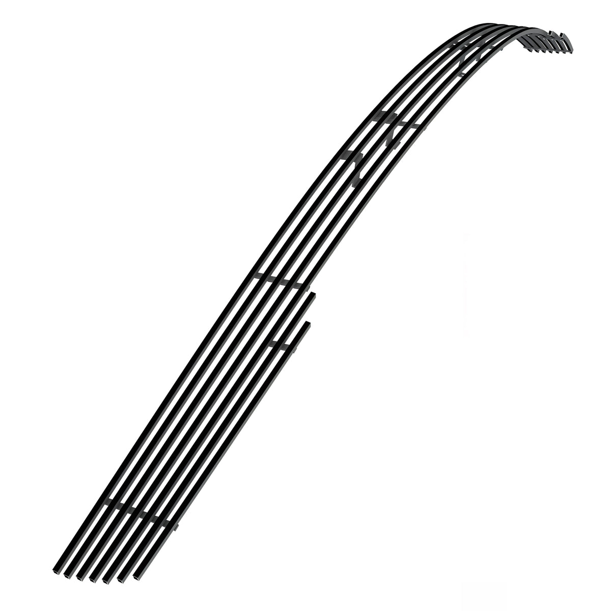 Stainless Steel Main Upper Black Stainless Steel Billet Grille 2014-2015 Chevy Camaro SS With RS Package Phantom Style/2014-2015 Chevy Camaro LS With RS Package Phantom Style/2014-2015 Chevy Camaro LT With RS Package Phantom Style GR03FEI96J