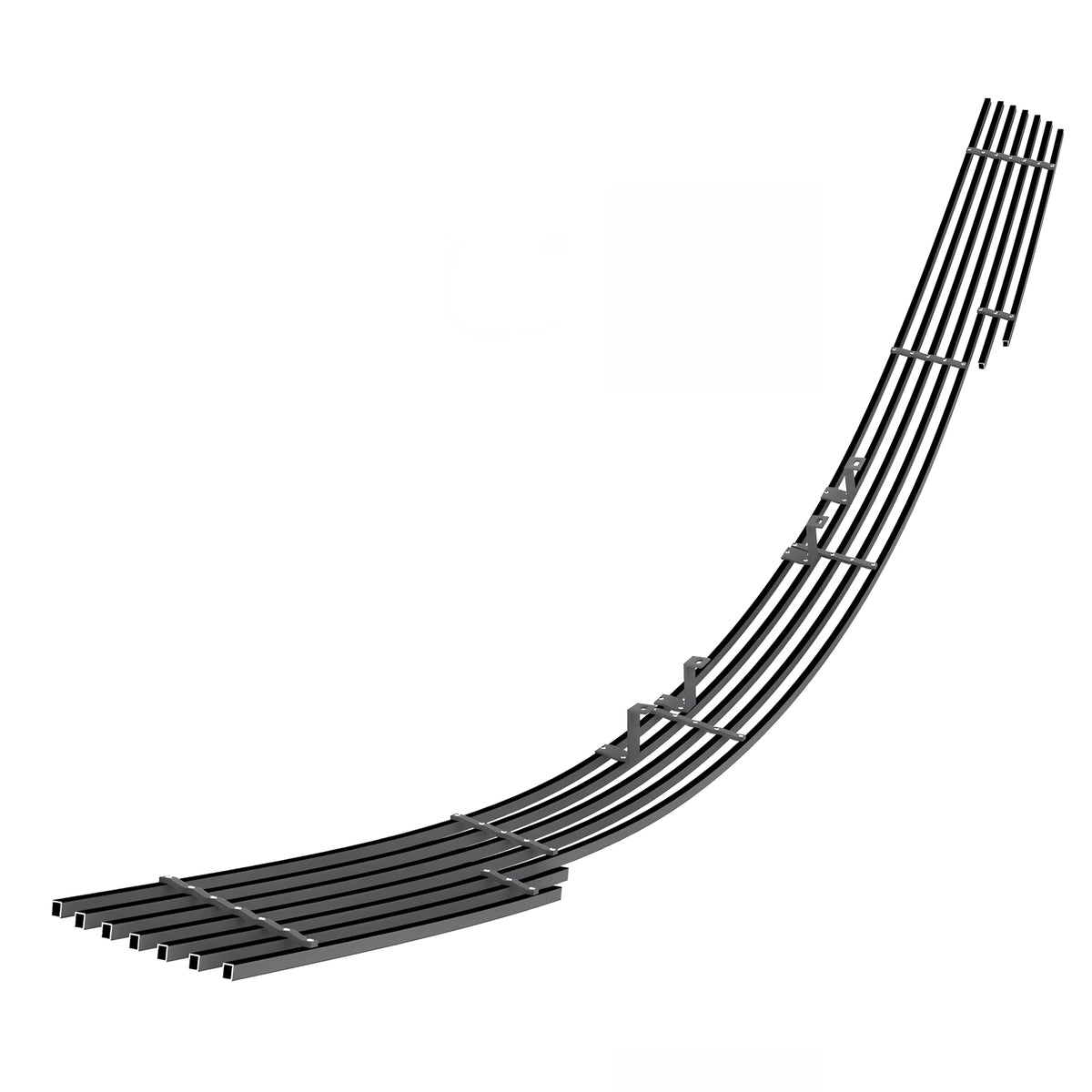 Stainless Steel Main Upper Black Stainless Steel Billet Grille 2014-2015 Chevy Camaro SS With RS Package Phantom Style/2014-2015 Chevy Camaro LS With RS Package Phantom Style/2014-2015 Chevy Camaro LT With RS Package Phantom Style GR03FEI96J