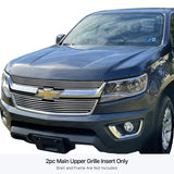 Stainless Steel Main Upper Stainless Steel Billet Grille 2015-2020 Chevy Colorado Not For ZR2 Model GR03FFC16S