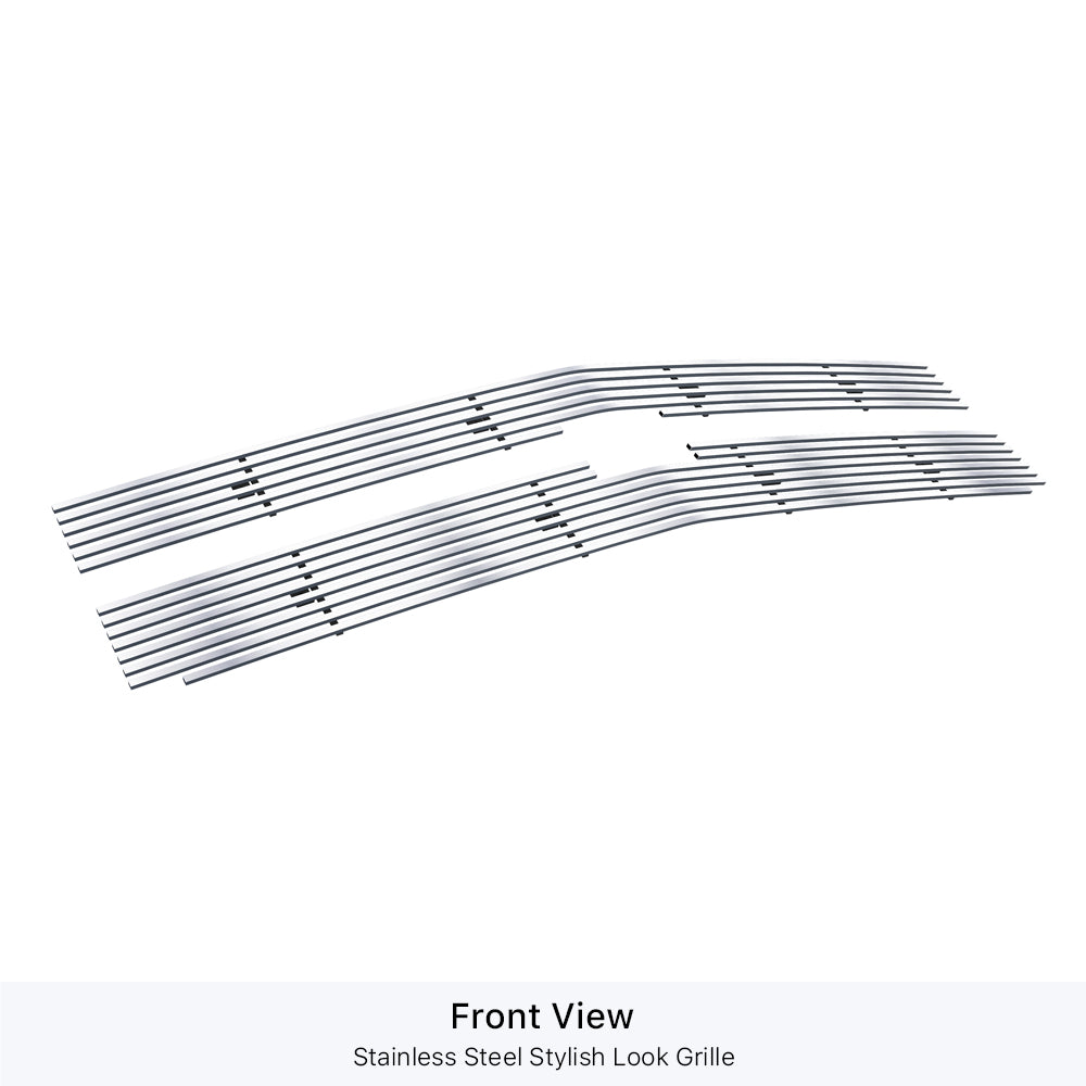 Stainless Steel Main Upper Stainless Steel Billet Grille Chevy Silverado 2500 HD\Chevy Silverado 3500\Chevy Silverado 3500 HD GR03FFC18S