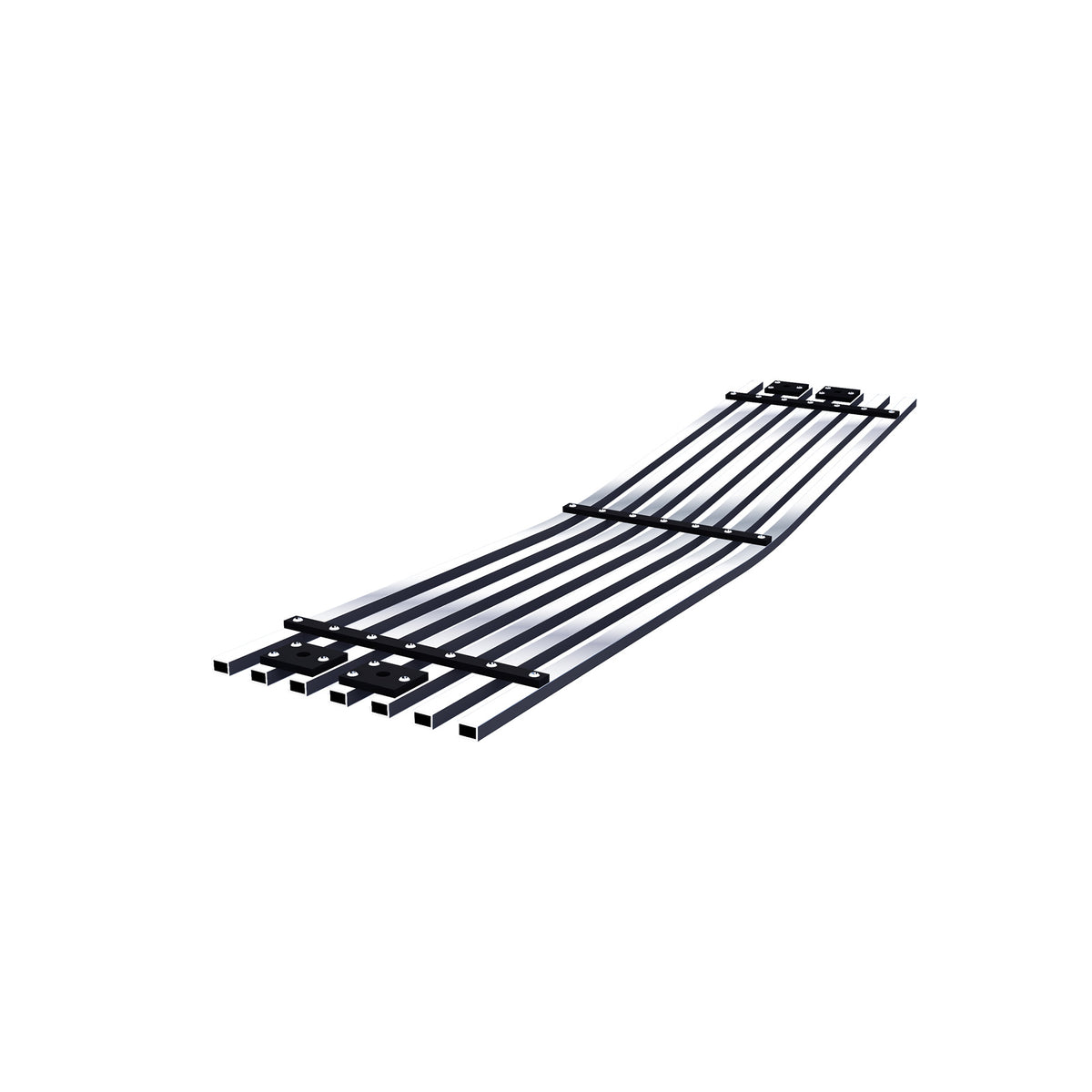 Stainless Steel Lower Bumper Stainless Steel Billet Grille 2015-2019 Chevy Silverado 2500 HD /2015-2019 Chevy Silverado 3500 HD GR03FFC19S