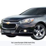 Stainless Steel Lower Bumper Stainless Steel Billet Grille 2014-2015 Chevy Malibu /2016-2016 Chevy Malibu Limited (2016 Malibu fits Limited Model only) GR03FFC41S