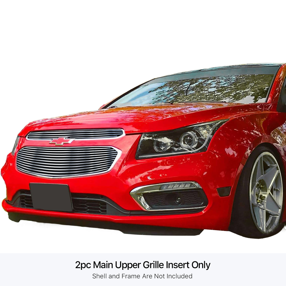 Stainless Steel Main Upper Stainless Steel Billet Grille 2015-2015 Chevy Cruze GR03FFC42C