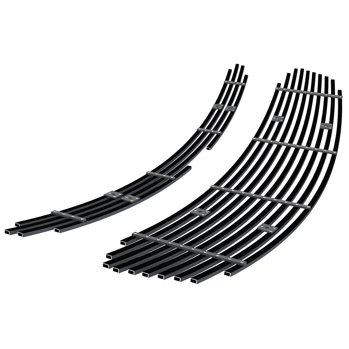 Stainless Steel Main Upper Black Stainless Steel Billet Grille 2015-2015 Chevy Cruze GR03FFC42J