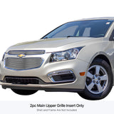 Stainless Steel Main Upper Stainless Steel Billet Grille 2015-2015 Chevy Cruze GR03FFC42S