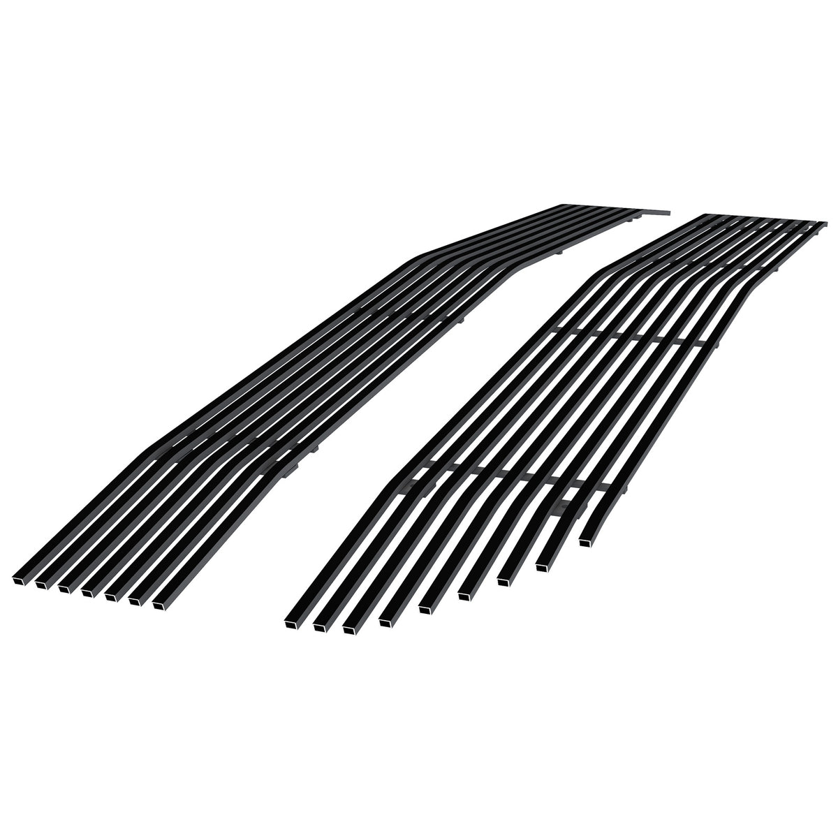 Stainless Steel Main Upper Black Stainless Steel Billet Grille 2016-2018 Chevy Silverado 1500 Not For Z71 and High Country Model (Incl. 2019 Silverado 1500 LD) GR03FFC60J