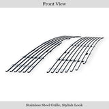 Stainless Steel Main Upper Stainless Steel Billet Grille 2003-2020 Chevy Express Van GR03FFD36S