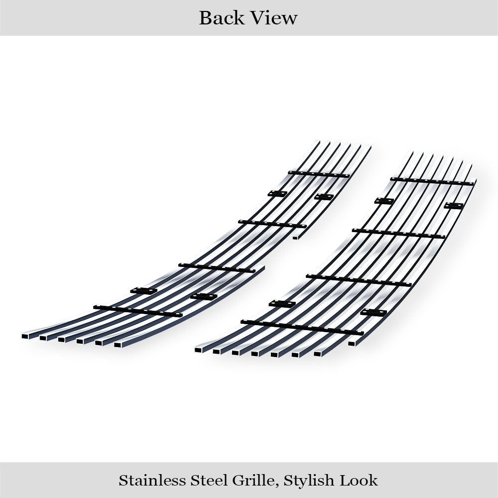 Stainless Steel Main Upper Stainless Steel Billet Grille 2003-2020 Chevy Express Van GR03FFD36S