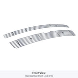 Stainless Steel Main Upper Stainless Steel Billet Grille 2007-2014 Chevy Avalanche /2007-2014 Chevy Suburban /2007-2014 Chevy Tahoe Not For Hybrid GR03FFD51S