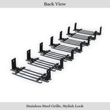Stainless Steel Main Upper Stainless Steel Billet Grille 2003-2007 Hummer H2 GR03FFE24S
