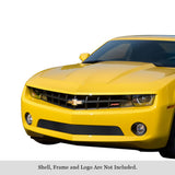 Stainless Steel Lower Bumper Black Stainless Steel Billet Grille 2010-2013 Chevy Camaro LT V6/2010-2013 Chevy Camaro LS V6 GR03FFG24J