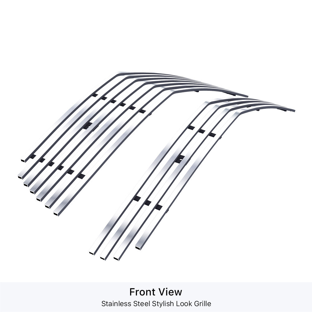 Stainless Steel Main Upper Stainless Steel Billet Grille 2010-2015 Chevy Equinox (2012-2015 Model Need Drilling) GR03FFG38S