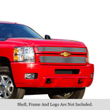 Stainless Steel Main Upper Stainless Steel Billet Grille 2011-2014 Chevy Silverado 2500 HD /2011-2014 Chevy Silverado 3500 HD GR03FFH31S