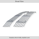 Stainless Steel Main Upper Stainless Steel Billet Grille 2011-2014 Chevy Silverado 2500 HD /2011-2014 Chevy Silverado 3500 HD GR03FFH31S
