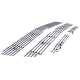 Stainless Steel Main Upper + Top Bumper Stainless Steel Billet Grille Chevy Avalanche\Chevy Silverado 1500\Chevy Silverado 1500 HD\Chevy Silverado 2500\Chevy Silverado 2500 HD\Chevy Silverado 3500 GR03FGF75S