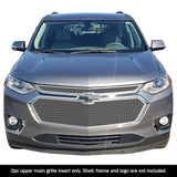 Stainless Steel Main Upper Mesh Grille 2018-2021 Chevy Traverse Not For High Country GR03GEA93T