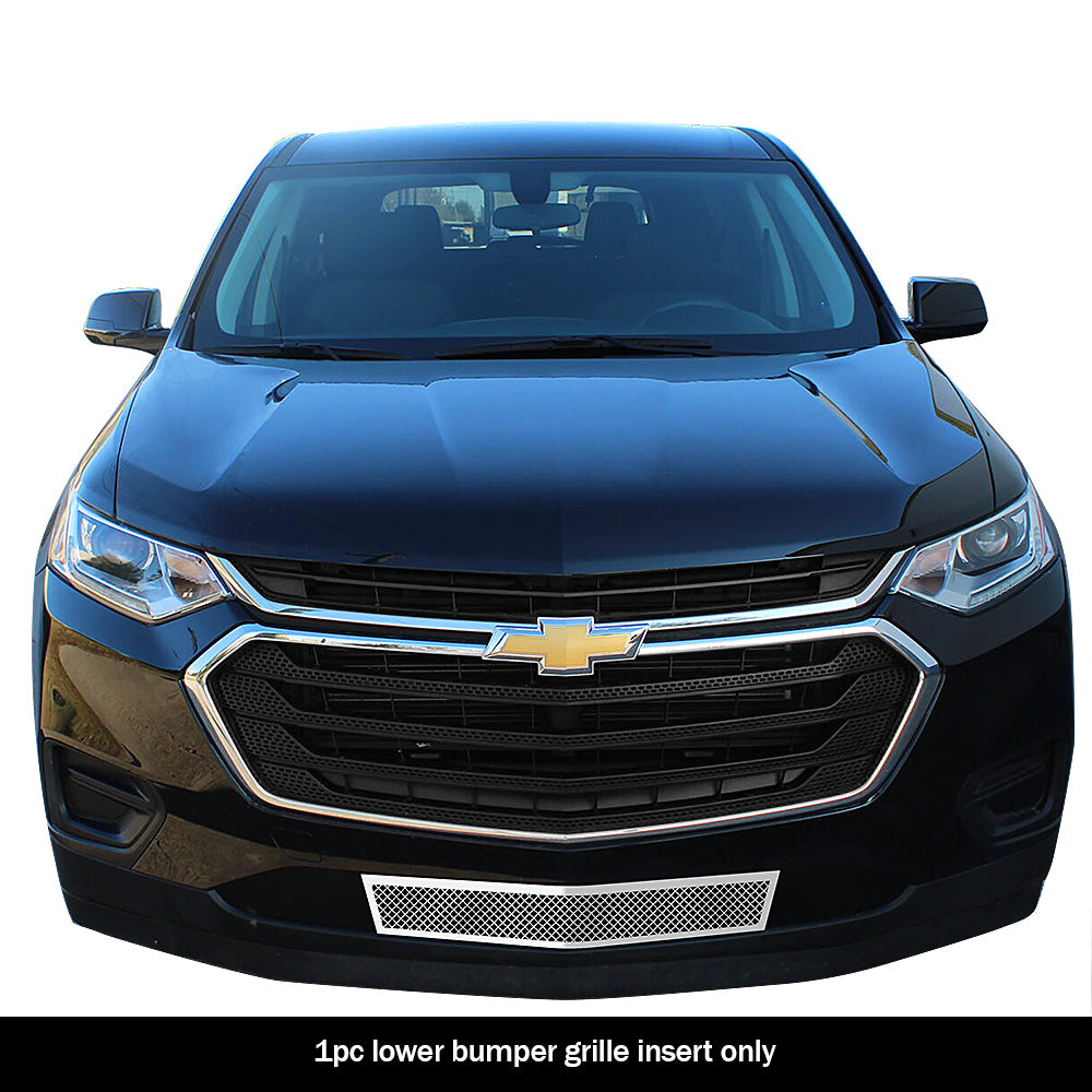 Stainless Steel Lower Bumper Mesh Grille 2018-2021 Chevy Traverse GR03GEA94T