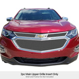 Stainless Steel Main Upper Mesh Grille 2018-2021 Chevy Equinox Only Fits Bar Style OE Grille GR03GEA98T