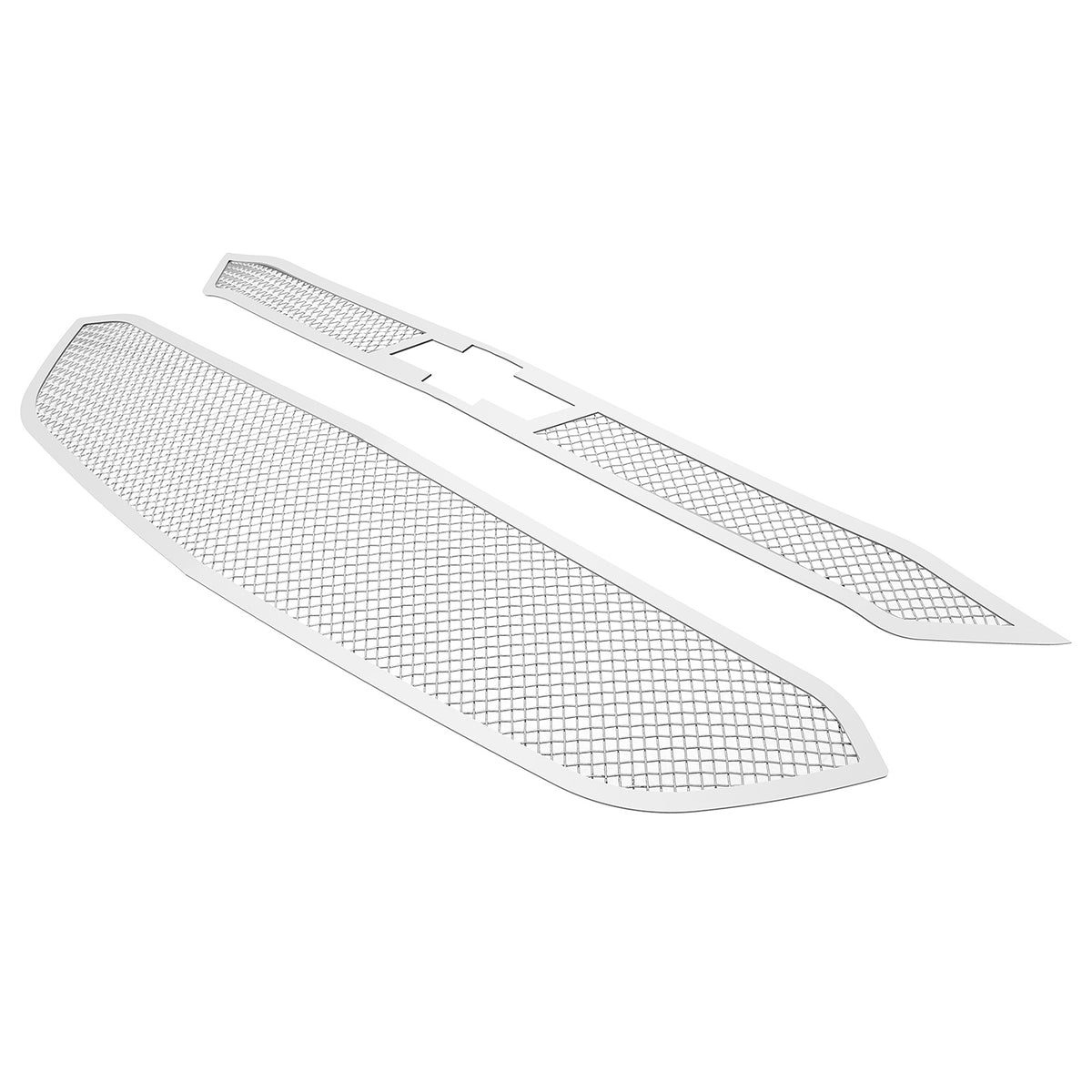 Stainless Steel Main Upper Mesh Grille 2018-2021 Chevy Equinox Only Fits Bar Style OE Grille GR03GEA98T